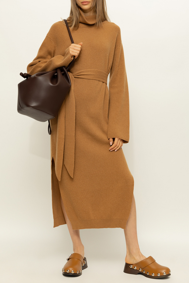 【関税込み】Nanushka ベージュ Perrie トップス ハーフジップニットトップス | ファッション通販サイト NUGU